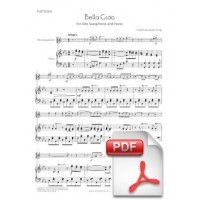 Bella Ciao for Alto Saxophone and Piano (Full Score and Parts) [PDF]