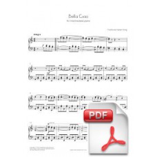 Bella Ciao for Intermediate Piano (Full Score) [PDF] Preview PDF (Free download)