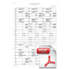 silbar Scully Vinagre Gaudeamus Igitur para Coro (opcional) y Orquesta (Partitura General) [PDF]