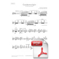 Gaudeamus Igitur for Chorus (optional) and Orchestra (Parts) [PDF]