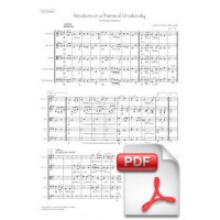 Arensky: Variaciones sobre un Tema de Tchaikovsky para Orquesta de Cuerdas (Partitura General) [PDF]