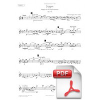 Elgar: Sospiri op. 70 para Orquesta de Cuerdas (Partes) [PDF]