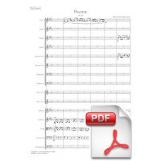 Fauré: Pavane, op. 50 for Chorus (optional) and Orchestra (Full Score) [PDF]