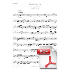 Gazzaniga: Don Giovanni, Opera in one act (Instrumental Parts) [PDF] Preview PDF (Free download)