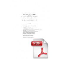 Gazzaniga: Don Giovanni, Opera in one act (Libretto) [PDF]