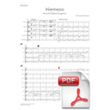 Granados: Intermezzo from the Opera Goyescas for Orchestra (Full Score) [PDF] Preview PDF (Free download)