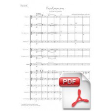 Mozart: Don Giovanni Overture for Orchestra (Full Score) [PDF] Preview PDF (Free download)