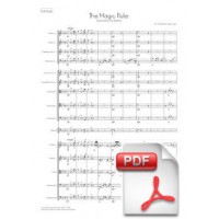 Mozart: La Flauta Mágica, Obertura para Orquesta (Partitura General) [PDF]