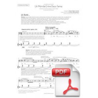 Cantània 2015 [French] - Un Monde Entre Deux Terres Music by Xavier Pagès-Corella and libretto by Carlota Subirós Bosch (Chorus Part) [PDF]