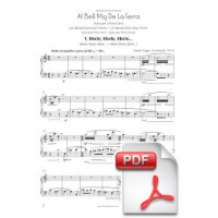 Pagès-Corella: Cantània 2014-15 - Al Bell Mig De La Terra para Piano Fácil (Partitura General) [PDF]