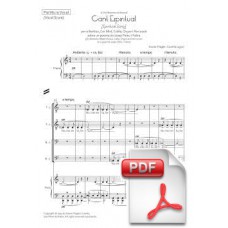 Pagès-Corella: Spiritual Song for Baritone, Chorus, and Cobla (Vocal Score) [PDF] Preview PDF (Free download)