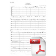 Pagès-Corella: El mussol for 40-part mixed chorus (Full Score) [PDF]
