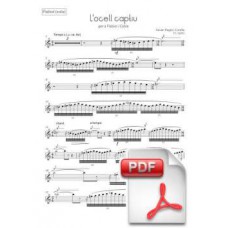 Pagès-Corella: The Captive Bird for Flabiol and Cobla (Solo Flabiol Part) [PDF] Preview PDF (Free download)