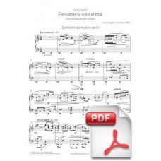 Pagès-Corella: Pensaments vora el mar for Piano (Full Score) [PDF] Preview PDF (Free download)