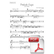 Pagès-Corella: Prelude and Fugue for Cobla (Parts) [PDF]