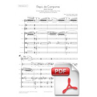 Pagès-Corella: Ring of Bells for Solo Mezzo-soprano, Female Choir, Flute and String Quartet or Orchestra (Full Score) [PDF]