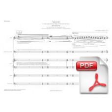 Pagès-Corella: Tangram for Flute, Bass Clarinet, Violin, Violoncello & Piano (Full Score) [PDF]