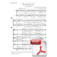 Pagès-Corella: The Winter Sun for Chorus and Cobla (Vocal Score) [PDF]