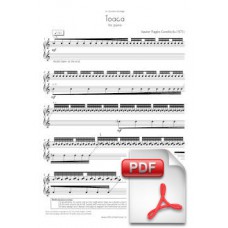 Pagès-Corella: Toaca per a Piano (Partitura General) [PDF]