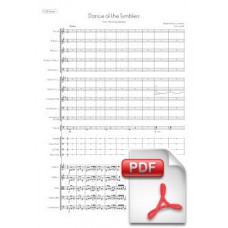 Rimsky-Korsakov: Danza de los Saltimbanquis de La Doncella de Nieve para Orquesta (Partitura General) [PDF] Previsualizar PDF (Descarga gratuita)