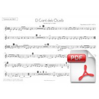 Ventura: El Cant dels Ocells, Sardana para Cobla (Partes) [PDF]