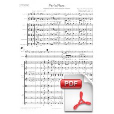 Ventura: Per Tu Ploro, Sardana for Voice or Tenora and String Orchestra (Full Score) [PDF]