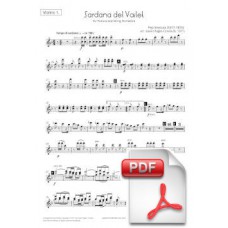 Ventura: Sardana del Vailet per a Tenora i Orquestra de Corda (Parts) [PDF]