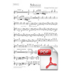 Verdi: Nabucco, Overture for Orchestra (Parts) [PDF]